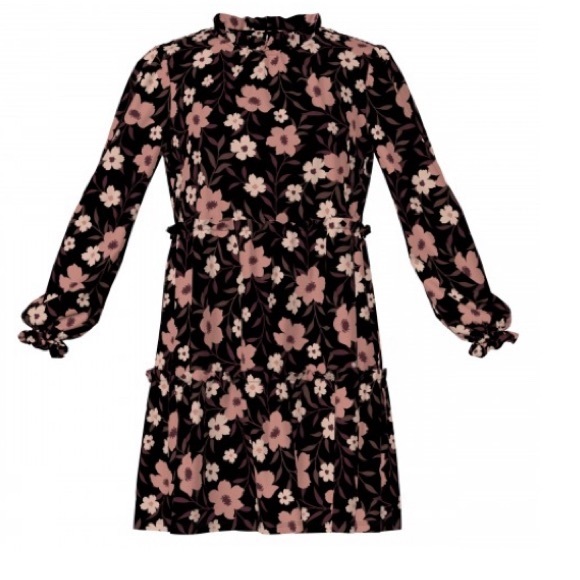 Floral Annabelle Dress NWT! 2X LULAROE - Picture 2 of 3